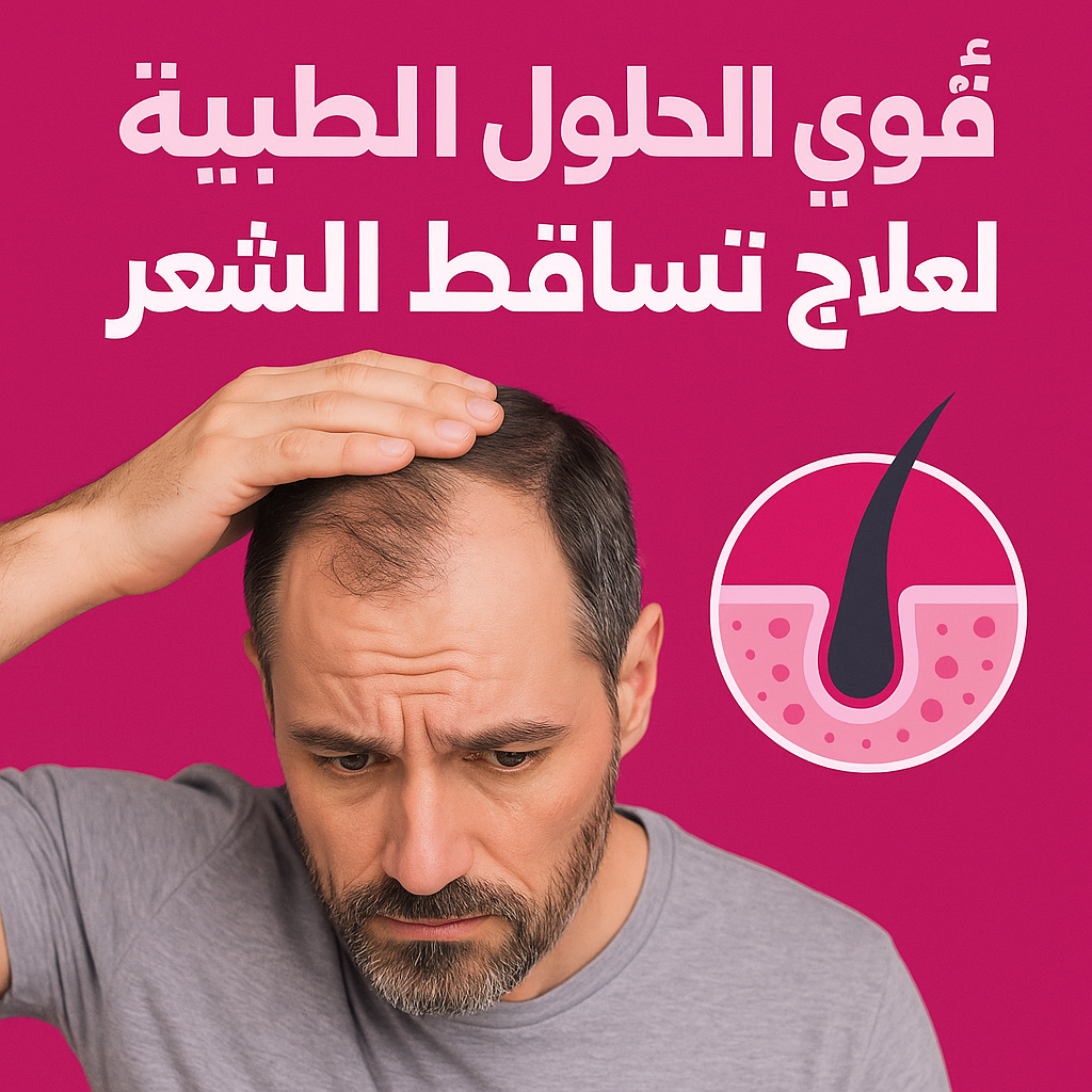 أقوى الحلول الطبية لعلاج تساقط الشعر